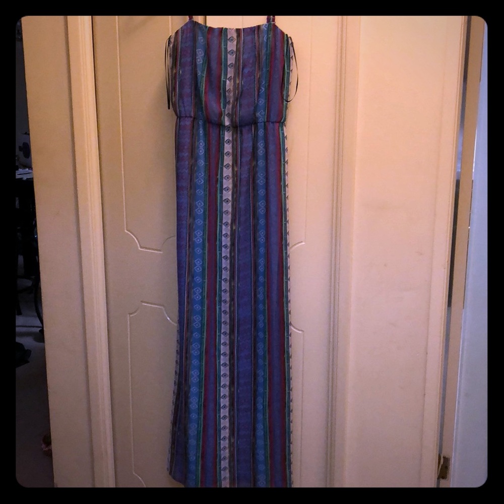 Multicolor maxi dress